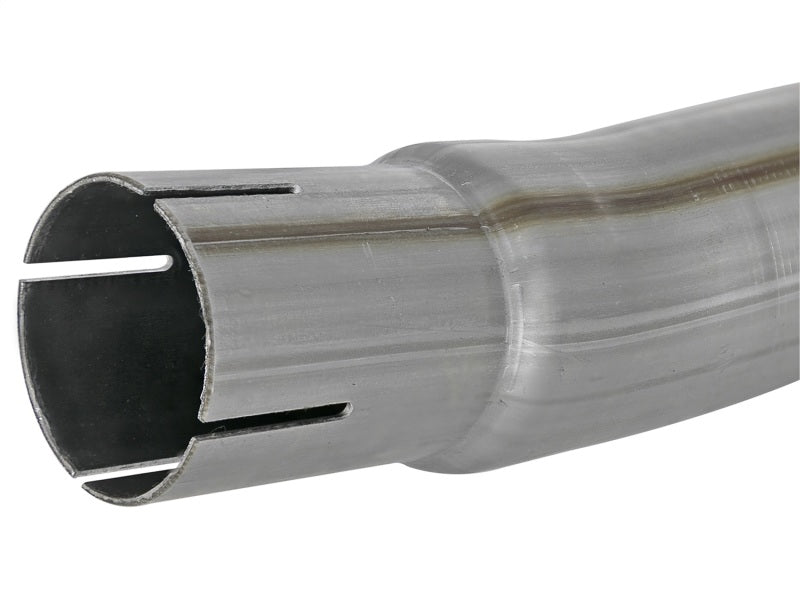 aFe Twisted Steel 2 in. Loop Delete Downpipe for 2018–Present Jeep Wrangler V6