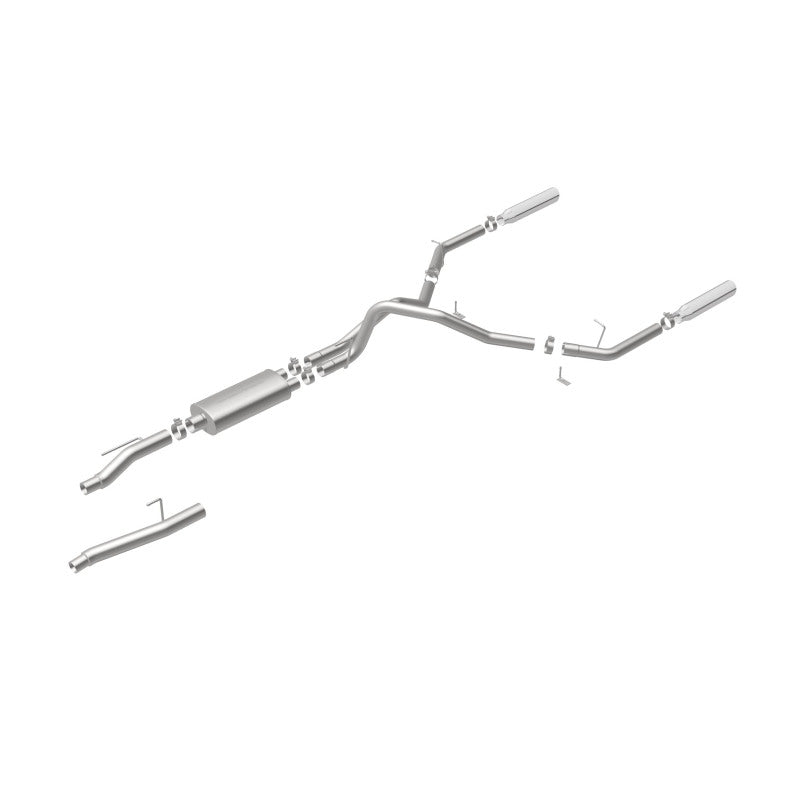 MagnaFlow SYS C/B 09 F-150 EC-CC/SB Dual Split Exhaust