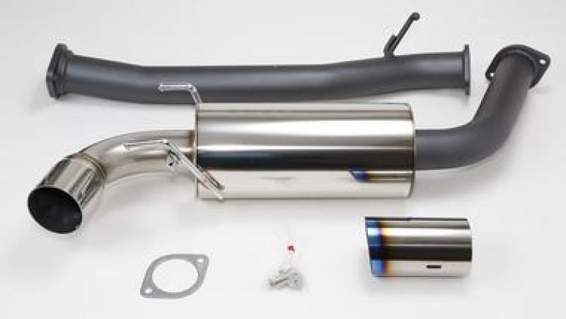HKS RX8 75mm Single Ti-Tip Hi Power Cat-back Exhaust SUS304