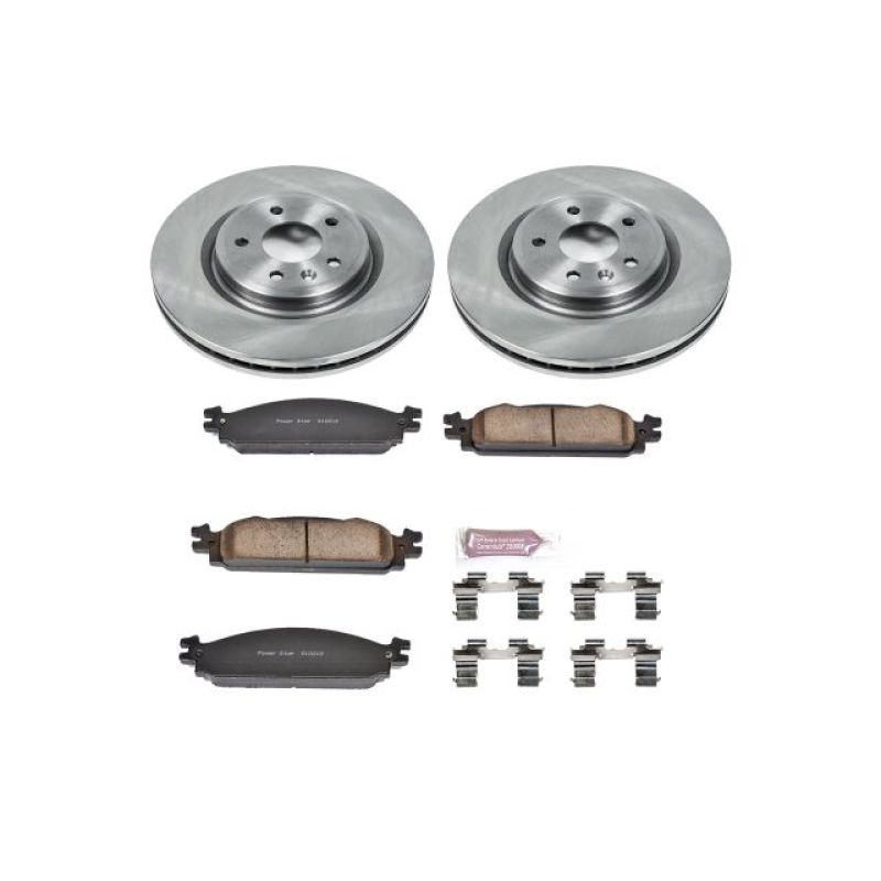 PowerStop Autospecialty OE Front Brake Kit - Ford Flex / Taurus 2009-2011