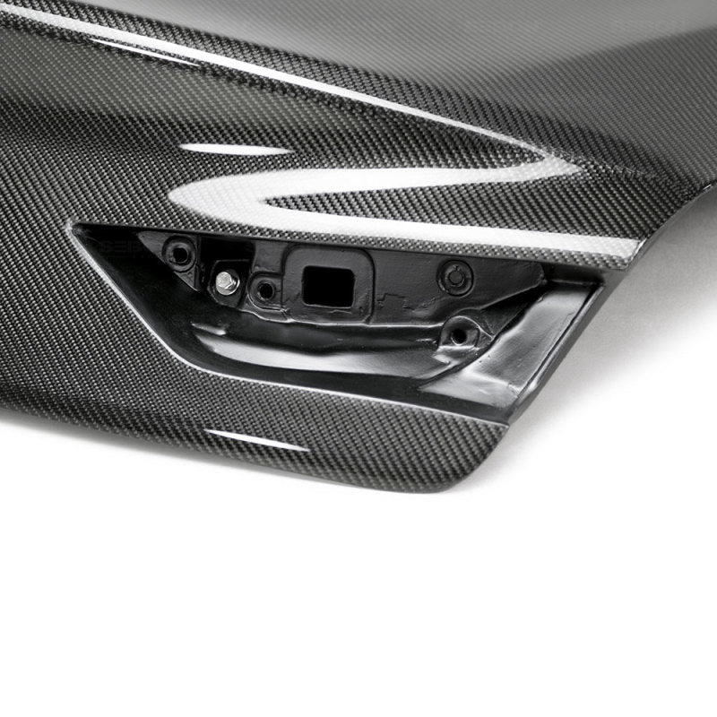 Seibon Carbon Fiber Trunk Lid for 17-19 Infiniti Q60 OE Style