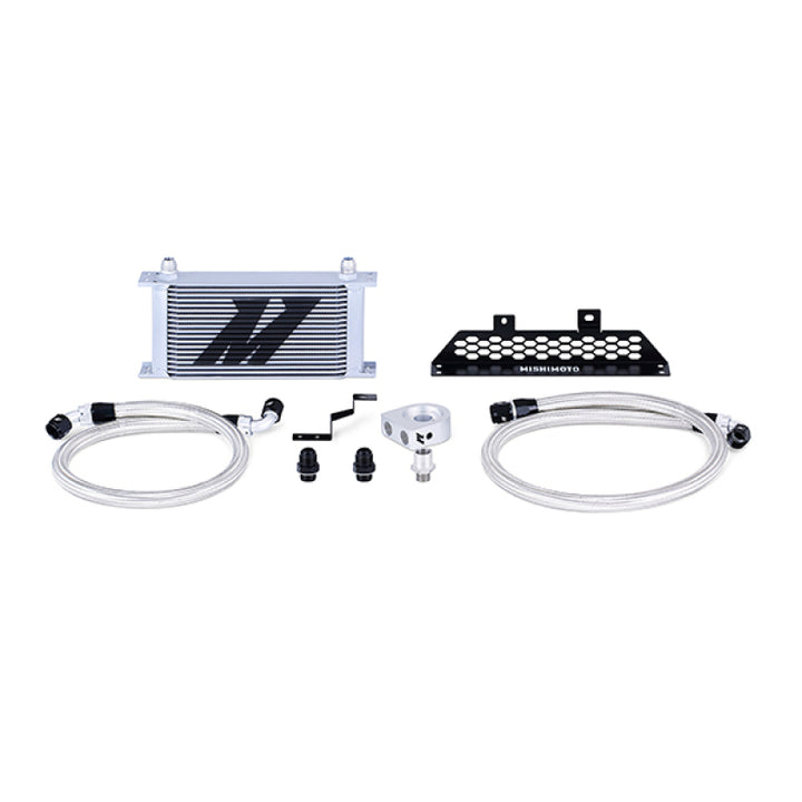 Mishimoto 13+ Non-Thermostatic Oil Cooler Kit for 2013–2018 Ford Focus ST – Silver - OneFastShop