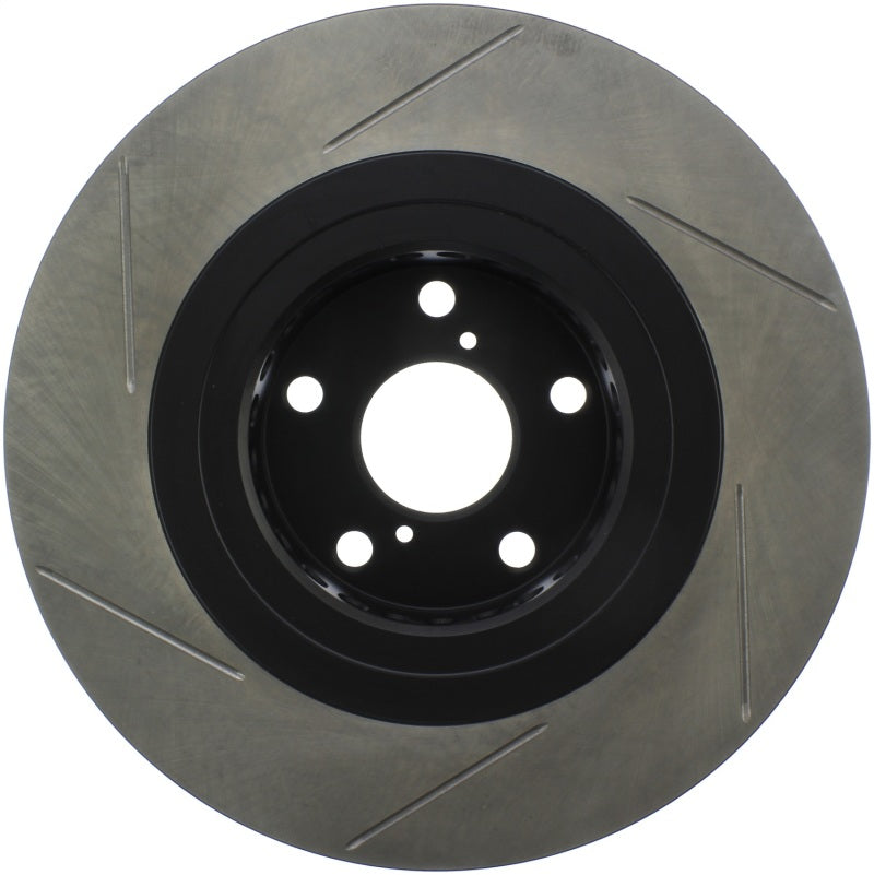 StopTech Power Slot Slotted Left Front Rotor for 06 Lexus GS430 07-08 Lexus GS350 GS450H 06-10 IS350 - OneFastShop