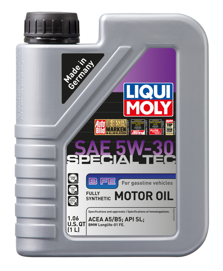 LIQUI MOLY 1L Special Tec B FE 5W30 Motor Oil - Acura Integra GS 1997-2001, BMW 1 Series M 2011 - OneFastShop