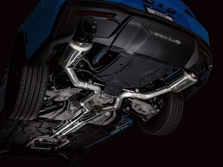 AWE Touring Catback Exhaust for 2024 Ford Mustang GT Fastback S650 RWD with Dual Diamond Black Tips