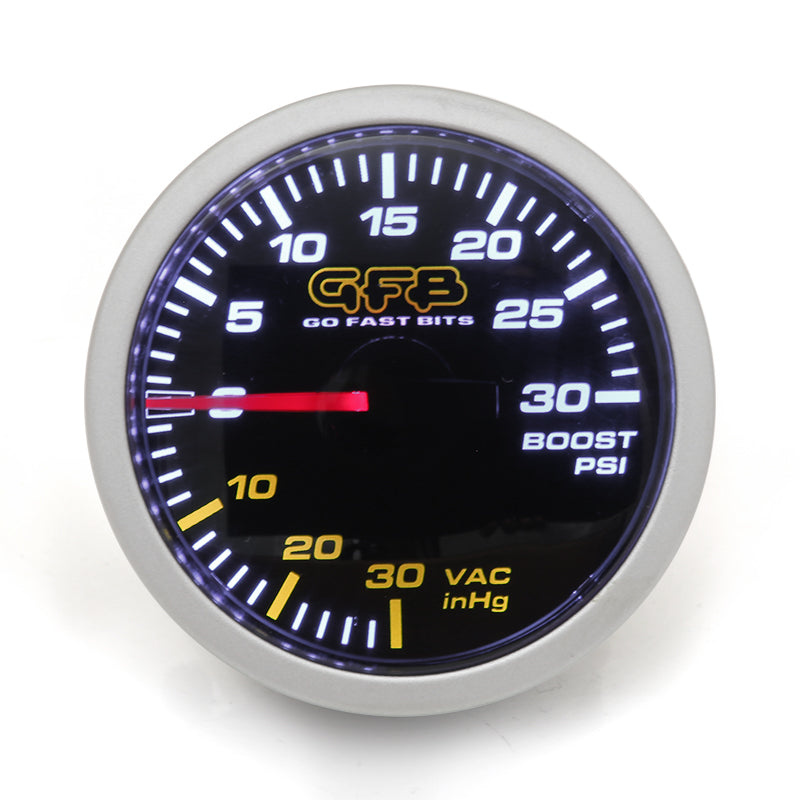 Go Fast Bits 52mm Boost Gauge -30inHg to 30psi