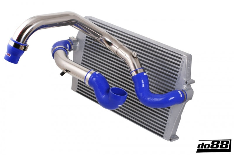 do88 BigPack Intercooler Kit - Volvo P2 (S60/V70/XC70) 2000-2002 - Black Hoses