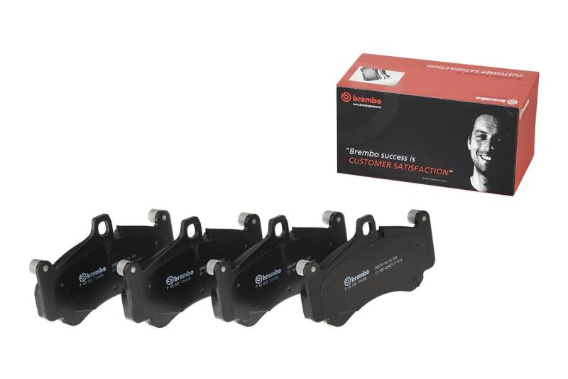 Brembo 2011–2016 BMW 528i Premium Low-Met OE Equivalent Rear Pad - OneFastShop