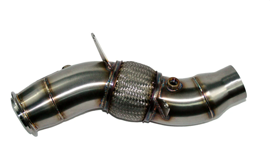 N55 3.5" Catless Downpipe – Fits BMW 535i 640i 740i X5 X6 (2009–2014, Pneumatic Wastegate Models) - OneFastShop