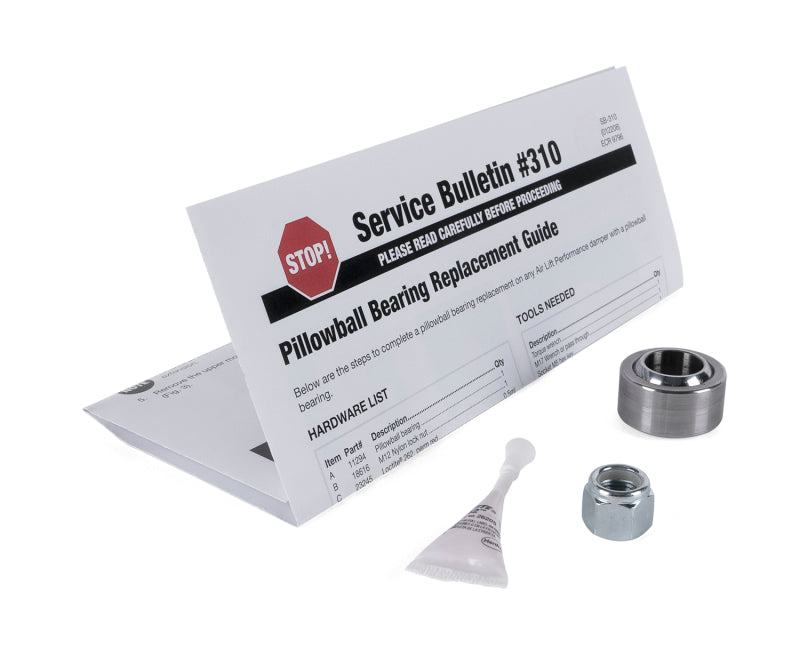 Air Lift Pillowball Bearing Service Kit - Replacement for Smooth Suspension