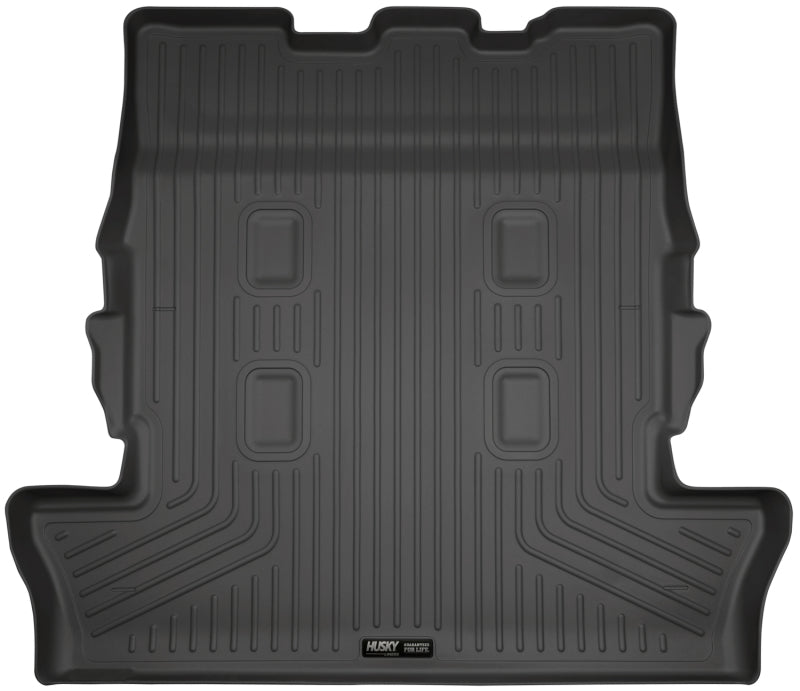 Husky Liners Weatherbeater Black Cargo Liner for 13-16 Lexus LX570 and 13-16 Toyota Land Cruiser