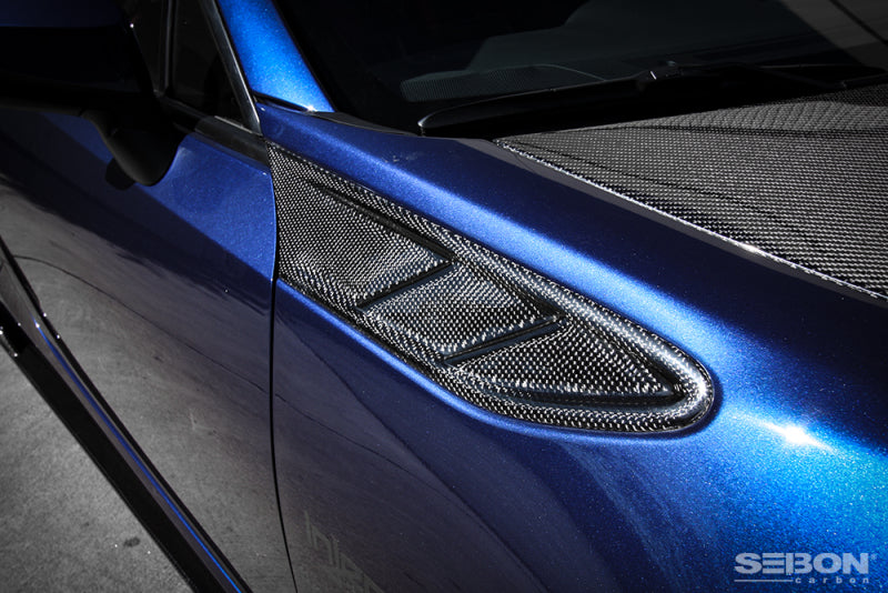 Seibon Carbon Fiber Fender Ducts for 12-13 BRZ/FRS (Pair)
