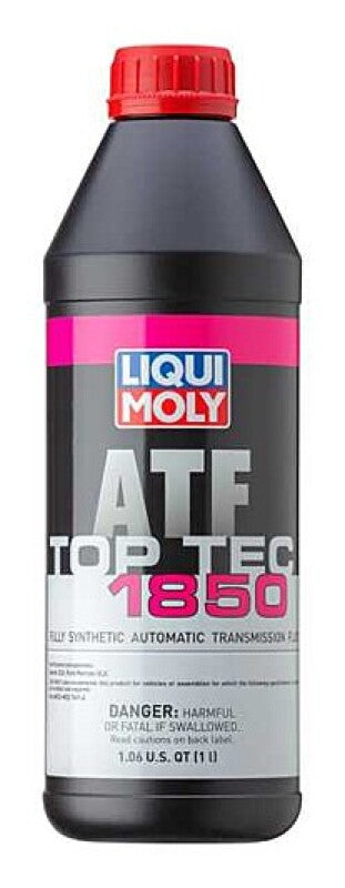 LIQUI MOLY 1L Top Tec ATF 1850 Synthetic Transmission Fluid for BMW 228i M235i X1 X2 Cadillac CT4 CT5 Escalade Silverado and More