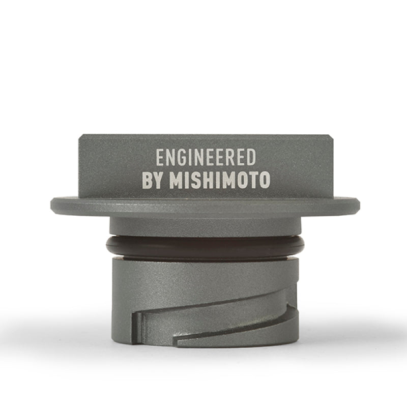 Mishimoto Oil Filler Cap Hoonigan Silver 05-16 Ford Mustang - OneFastShop