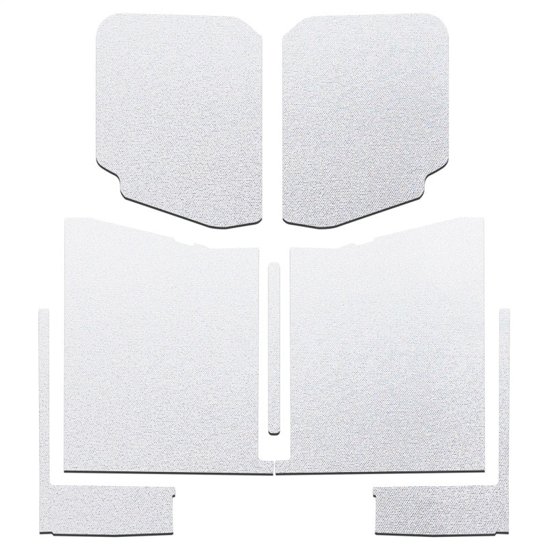 DEI 20-22 Jeep Gladiator JT 4-Door Boom Mat Headliner Kit 7 Piece White - OneFastShop