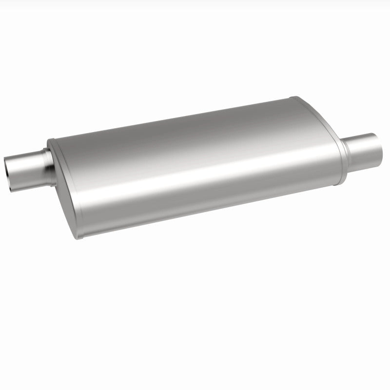 MagnaFlow Stainless Steel Muffler 4X9 Oval 18" - Chevy/GMC - Enhanced Performance
