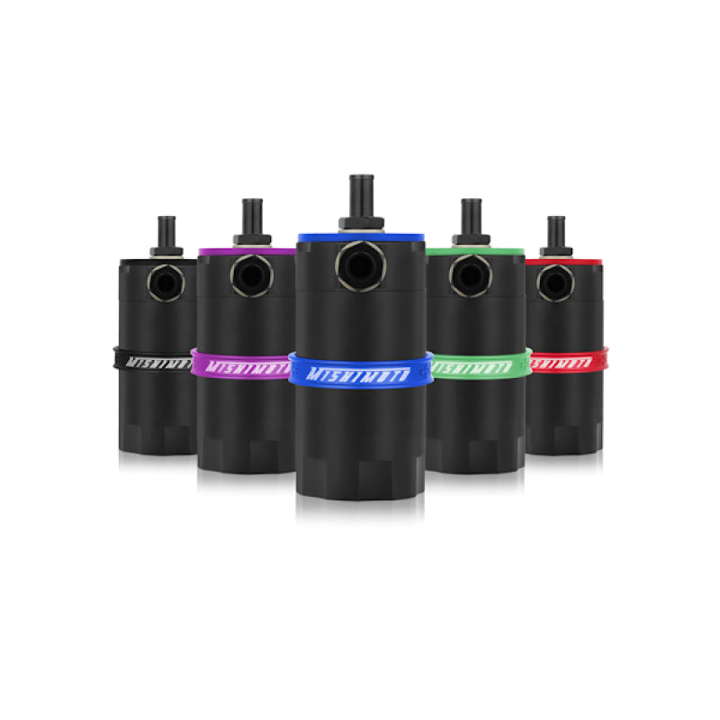 Mishimoto Baffled Oil Catch Can Universal Green PCV