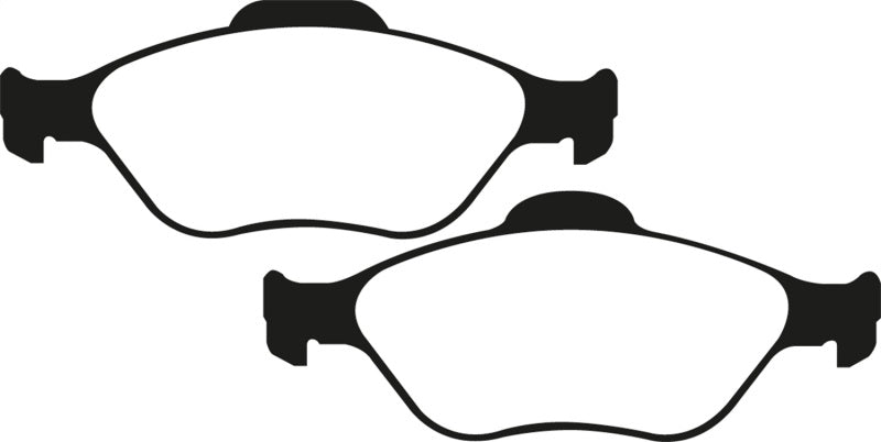 EBC Greenstuff Front Brake Pads for 08+ Lotus 2-Eleven 1.8 Supercharged - OneFastShop