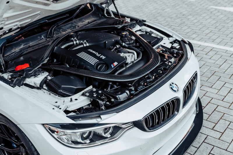 CSF Top Mount Charge-Air-Cooler Crinkle Black for 2014+ BMW M3/M4 (F8X)