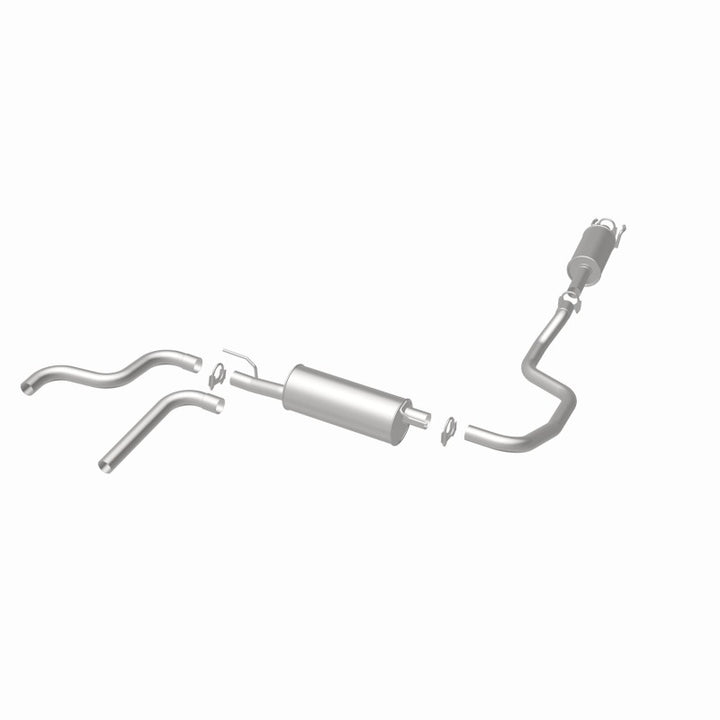 MagnaFlow BRE Exhaust Kit Complete Direct Fit Replacement for 1985–1993 Volvo 244 245 240 2.3L - OneFastShop