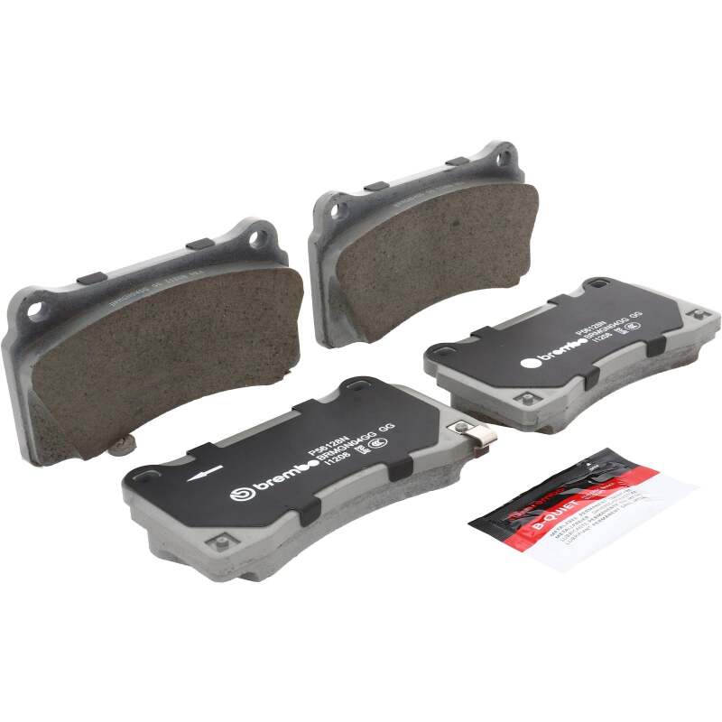 Brembo PRIME Nissan GT-R Rear Brake Pad Set FMSI D1383 - Ceramic