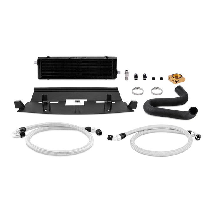 Mishimoto Thermostatic Oil Cooler Kit - Black for 2018-2023 Ford Mustang GT