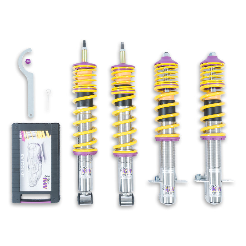 KW Coilover Kit V1 INOX-LINE Stainless Steel VW Golf I / Jetta I Convertible
