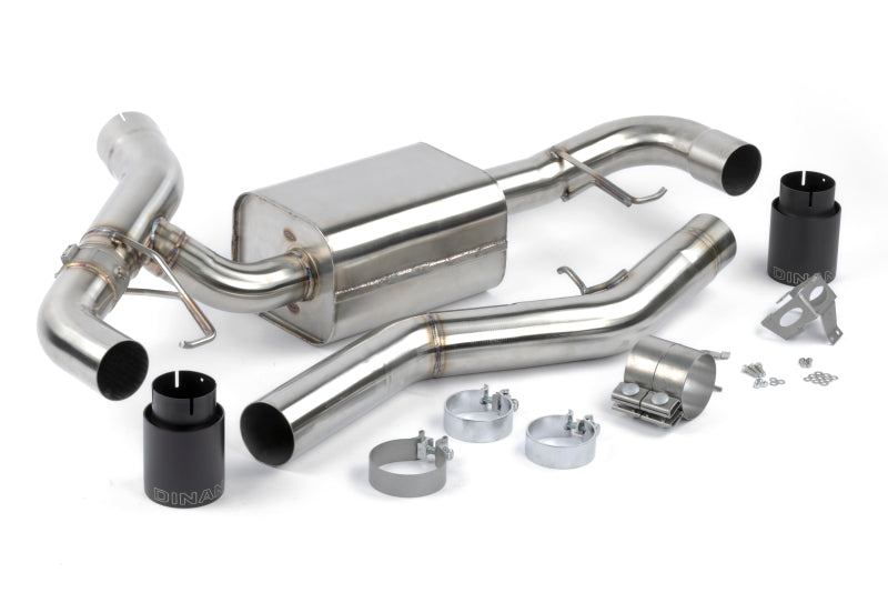 Dinan Valved Axle-Back Exhaust - BMW 330i / 430i (G20/G22) 2019-2024 - Black Tips