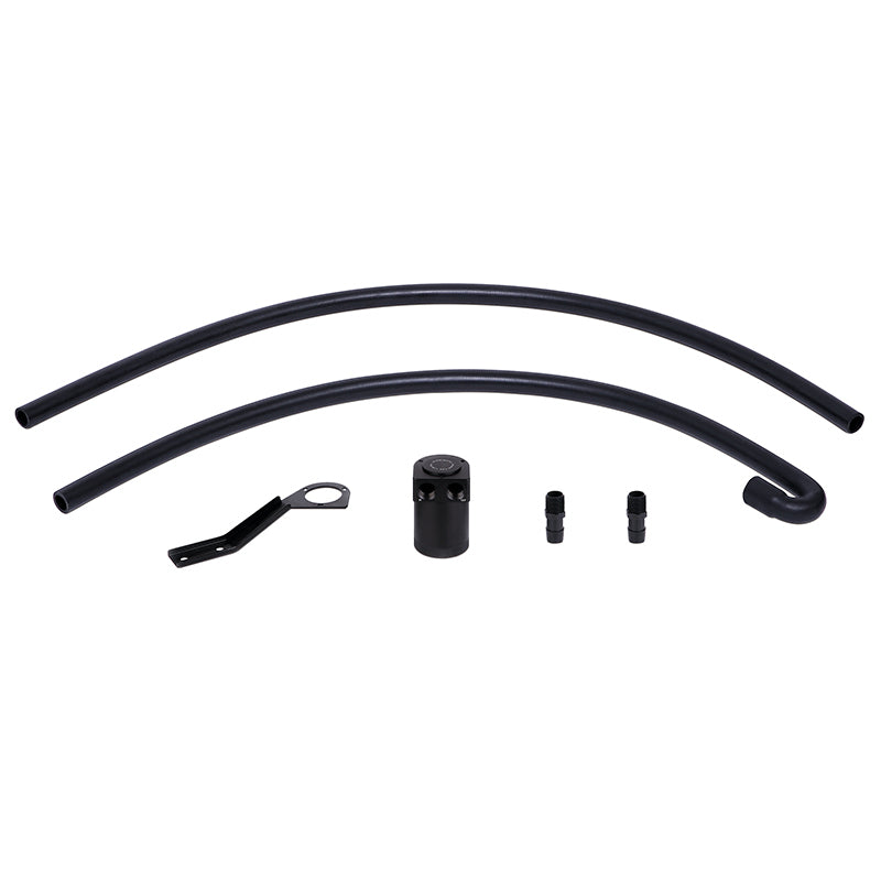 Mishimoto Baffled Oil Catch Can Kit for BMW N54 - Black (CCV Side) - OneFastShop