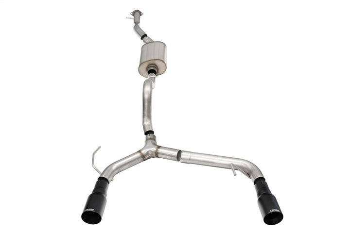 Corsa Performance Cat-Back Exhaust 2.75in Dual Rear 4in Black Tips for 21-25 Ford Bronco 2.3L 4-Door - OneFastShop