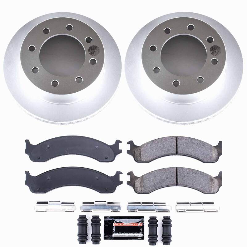 PowerStop Z23 Front Coated Brake Kit - Dodge Ram 2500 / Ram 3500 2000-2002