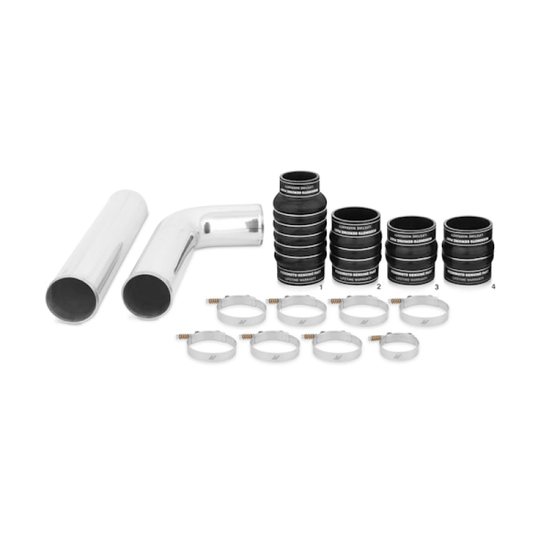 Mishimoto Intercooler Kit with Pipes (Black) - Dodge 6.7L Cummins 2007-2009, image 8