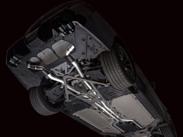 AWE Tuning BMW G90/G99 M5 Track Edition Cat-Back Exhaust Diamond Black Tips