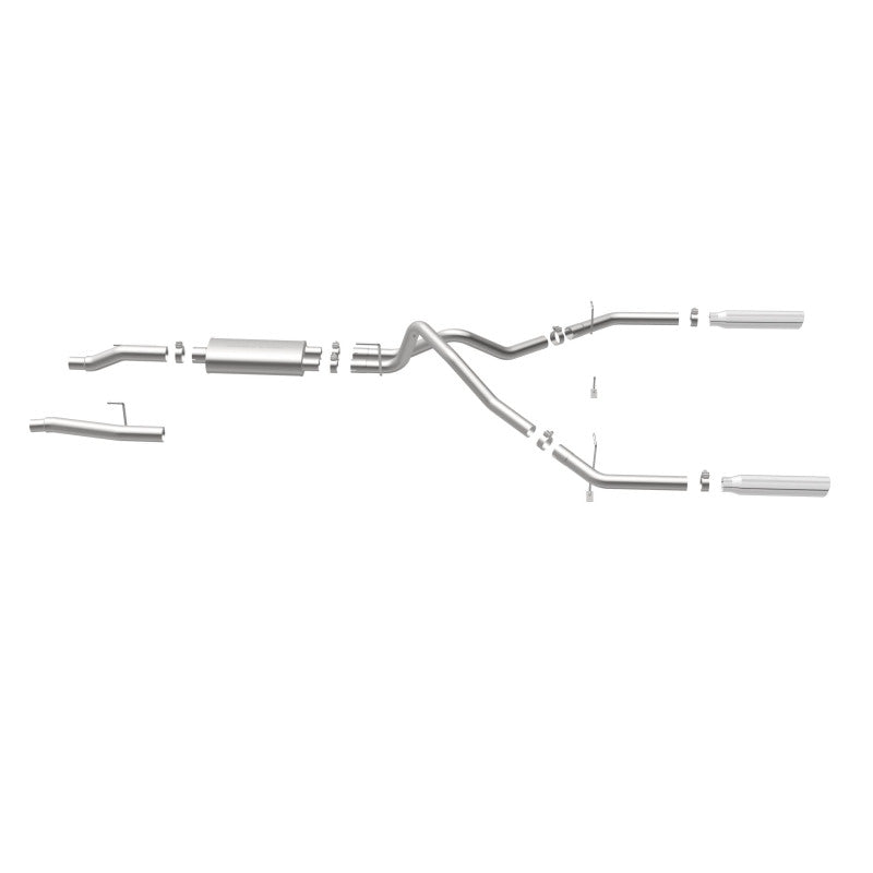MagnaFlow SYS C/B 09 F-150 EC-CC/SB Dual Split Exhaust