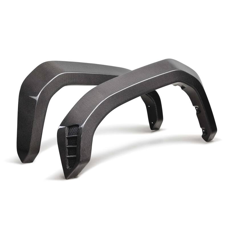 Seibon Front Carbon Fiber Fender Flares for 2024 Toyota Tacoma TRD PRO - OneFastShop