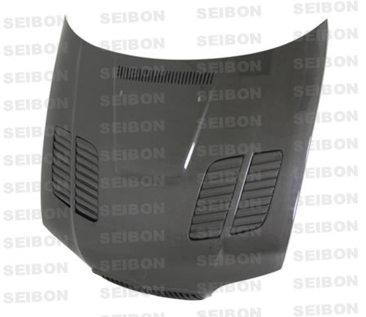 Seibon GTR-Style Carbon Fiber Hood for 02-05 BMW E46 2dr - OneFastShop