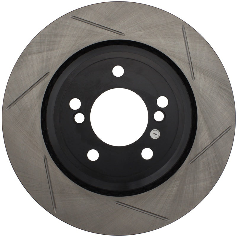 StopTech Power Slot Rear Left Slotted Rotor for 01-07 BMW M3 E46 and 00-04 BMW M5 E39 - OneFastShop