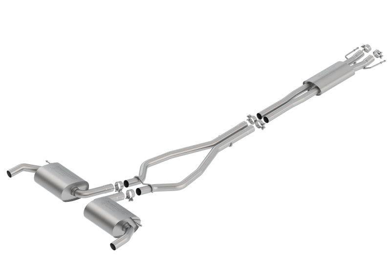 Borla S-Type Catback Exhaust 2.25in for 2019-2023 Ford Edge ST 2.7L V6 AT AWD - OneFastShop