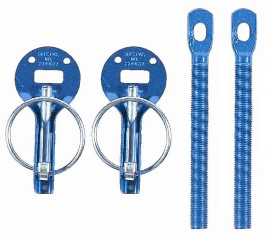 Sparco Hood Pin Blue for Universal Fit Replacement Kit