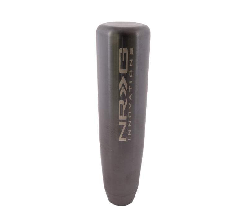 NRG Heavy Weight Short Shift Knob - 5in / 1.27 lb - Black Chrome - Universal