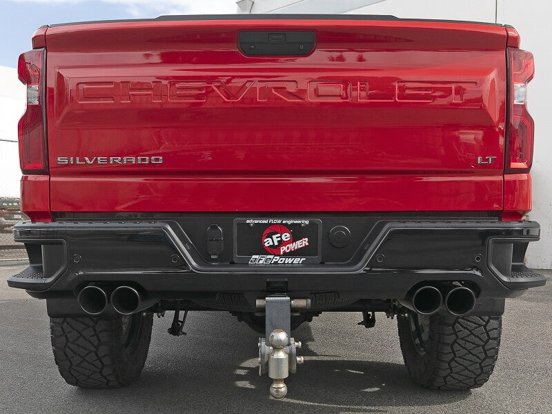 aFe Vulcan Series 3in 304 SS DPF-Back Exhaust System with Black Tip for GM Trucks L6-3.0L (td) LZ0