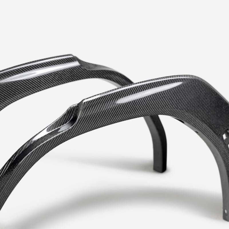 Seibon Carbon Fiber Rear Fender Trim for 2022 Subaru WRX