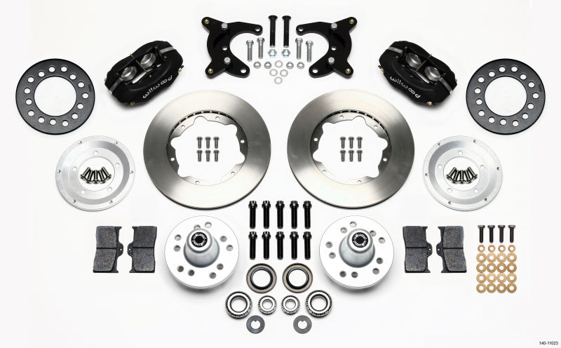 Wilwood Forged Dynalite Front Kit 11.00in 65-72 A Body Disc Brake Upgrade for Dodge Plymouth Dart Duster Valiant - OneFastShop