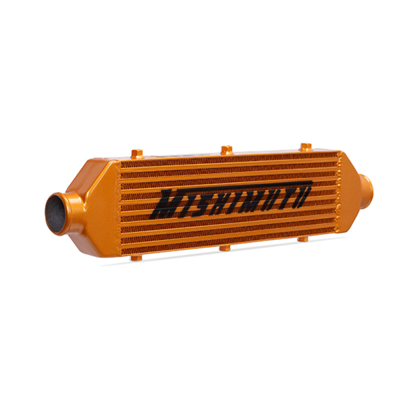 Mishimoto Universal Gold Z Line Intercooler 28x8x3 21x6x2.5 Inlet/Outlet