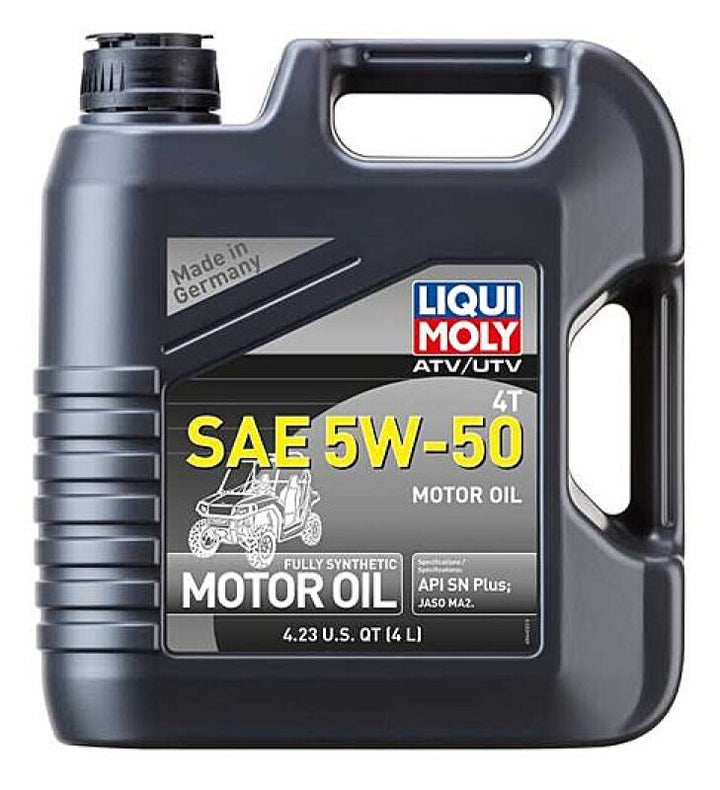 LIQUI MOLY 4L ATV 4T Motor Oil SAE 5W50 for Arctic Cat 2006-2014 - OneFastShop