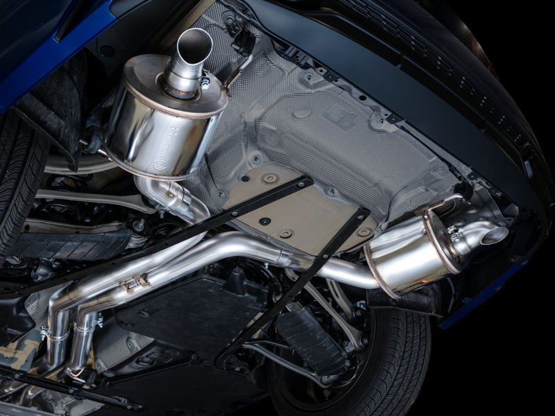 AWE Touring Edition Cat-back Exhaust for Audi C8 A6/A7 3.0T - Turn Downs, 2019-2023