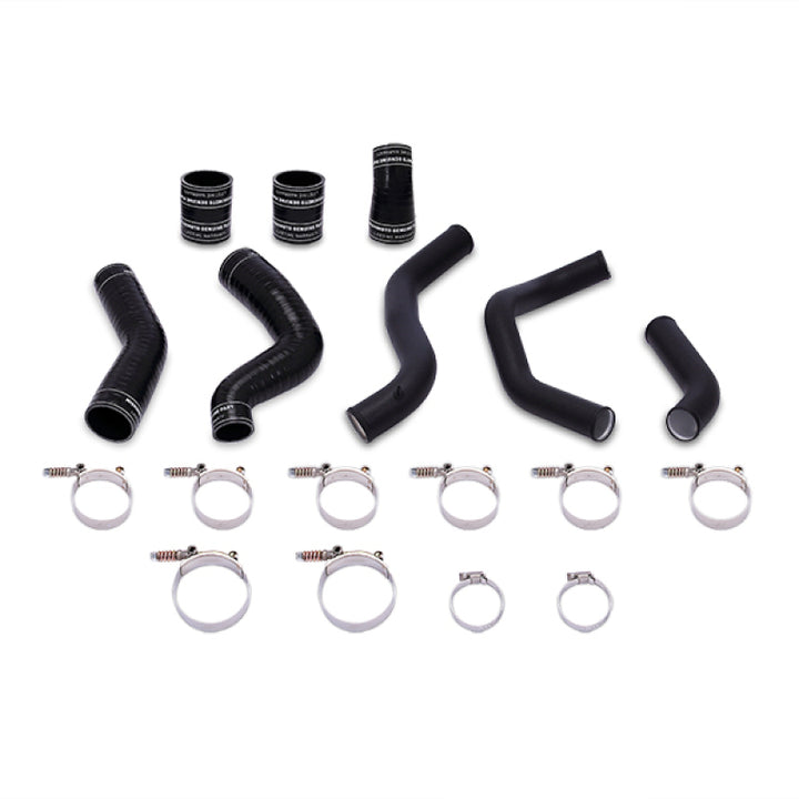 Mishimoto 3.5L EcoBoost Hot-Side Intercooler Pipe Kit for 2011–2014 Ford F-150 – Wrinkle Black - OneFastShop