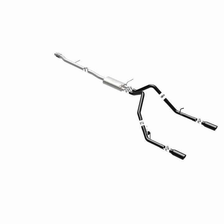 MagnaFlow SYS Cat-Back 4in Black Dual Tips - Best Price