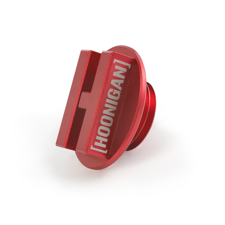 AEM Oil Filler Cap Mazda Hoonigan Red Oil Filler Cap - OneFastShop
