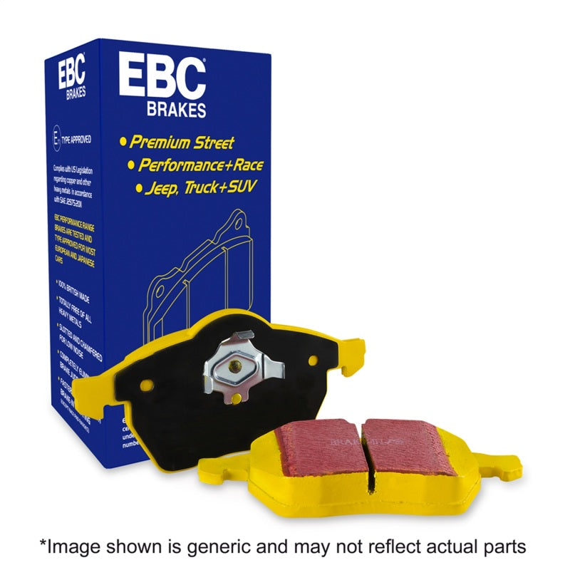 EBC 92-00 Dodge Viper 8.0 Yellowstuff Rear Brake Pads